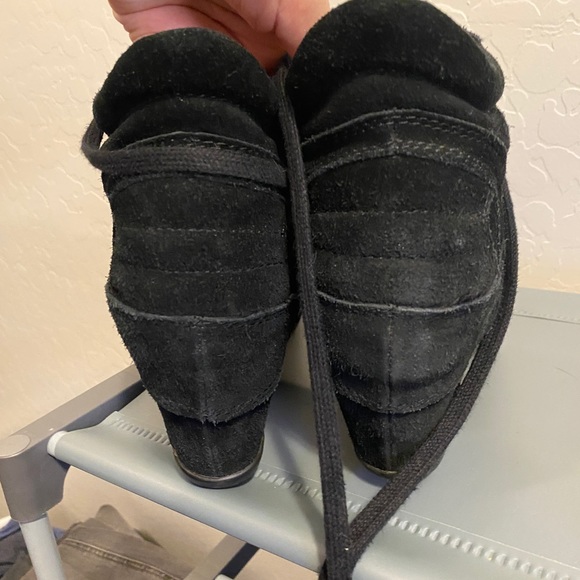 Ash Bowie Black Wedge Sneakers 40 - Picture 9 of 13